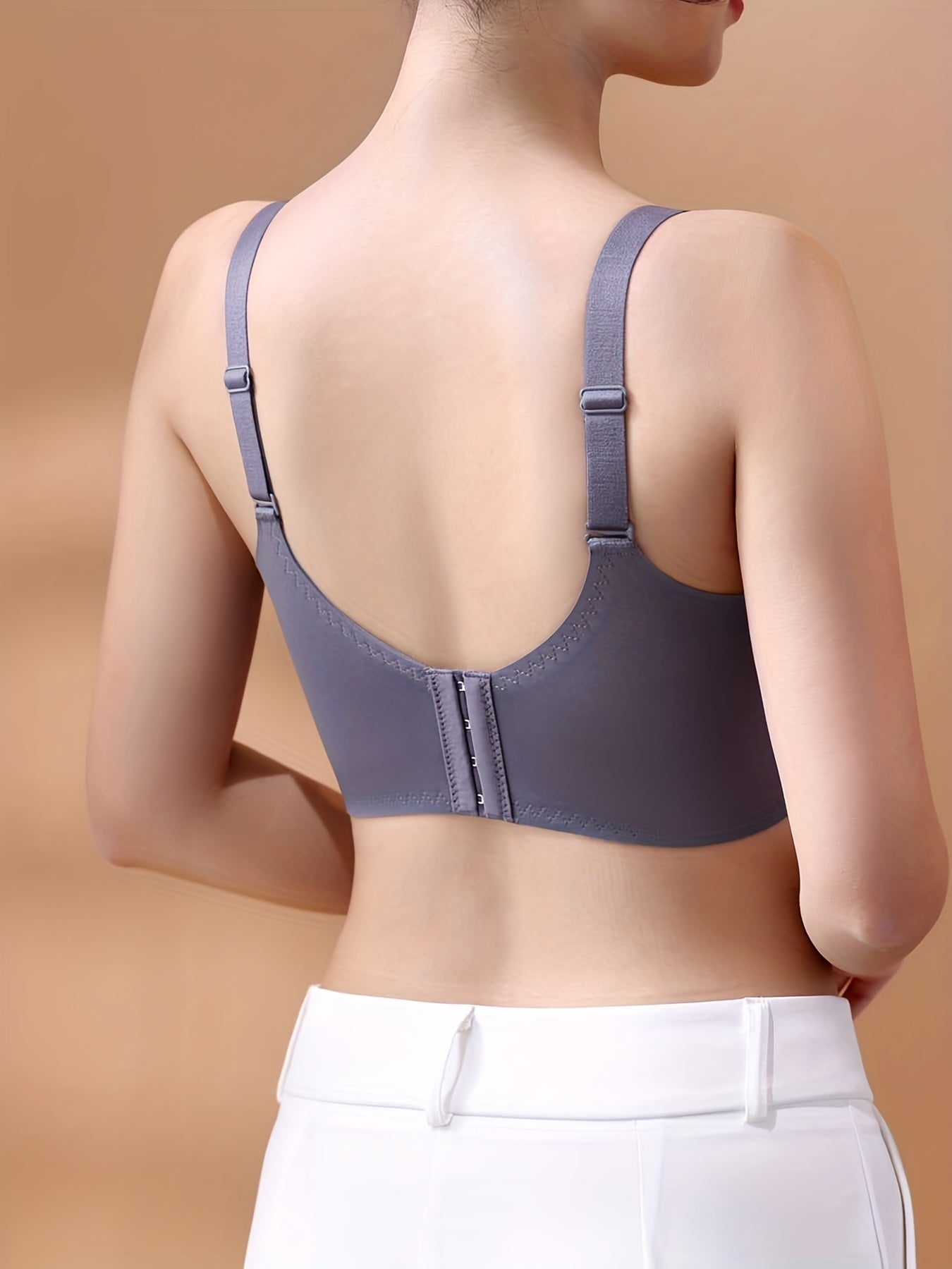 Lace Wireless Bra Full Coverage Women's