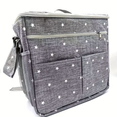 Stroller Hanging Storage Bag Star Printing Storage Backpack