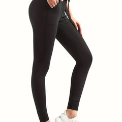 High Waist Slimming Yoga Leggings with Pockets