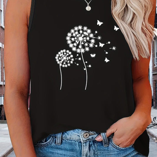 Graphic Print Tank Top for Women