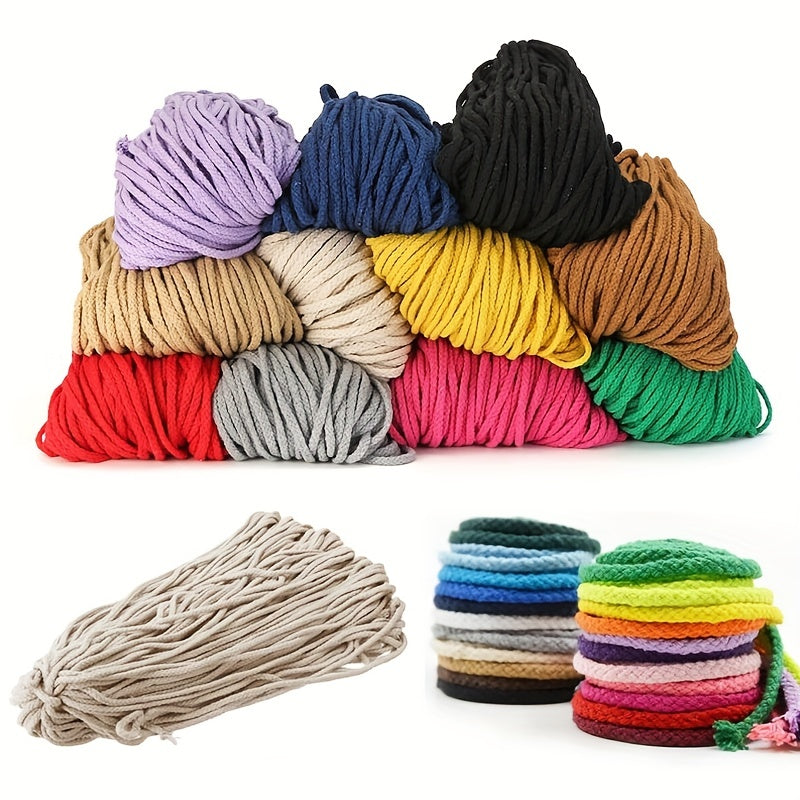 Colorful Cotton Rope Waistband Drawstring DIY Material 5.5yd