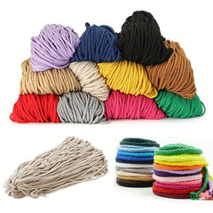 Colorful Cotton Rope Waistband Drawstring DIY Material 5.5yd