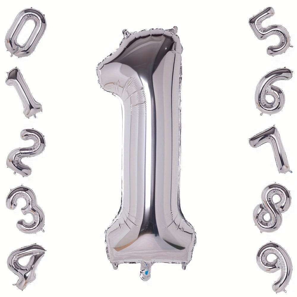 6Cm Big Numbers 0-9 Birthday Party Decorations Foil Mylar Balloon