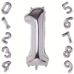 6Cm Big Numbers 0-9 Birthday Party Decorations Foil Mylar Balloon