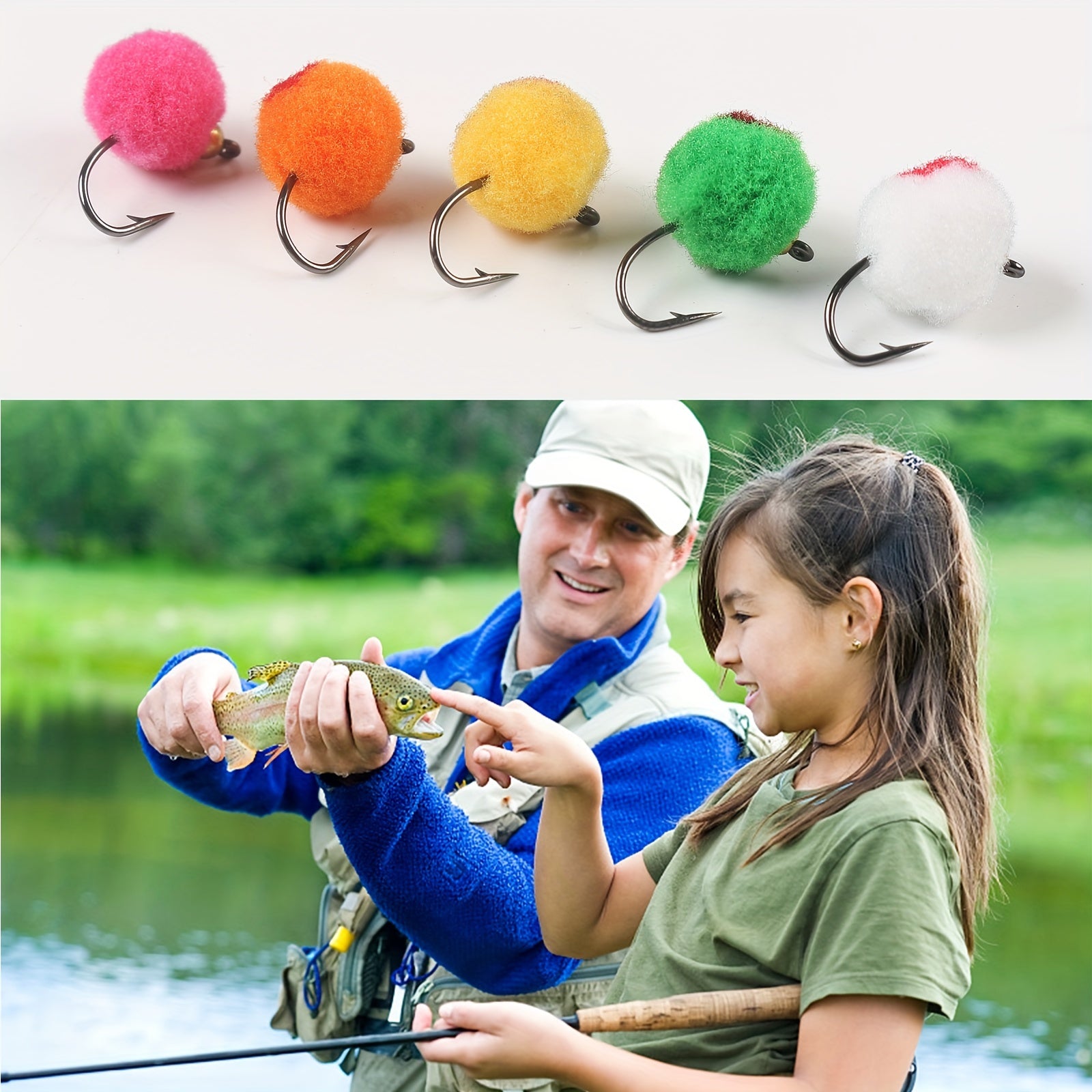 10pcs Boxed Fly Fishing Flies Kit Durable Bionic Bait