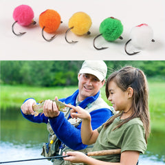 10pcs Boxed Fly Fishing Flies Kit Durable Bionic Bait