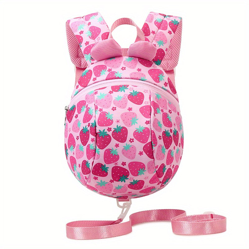 Dinosaur Strawberry Monster Kids Backpack for Kindergarten