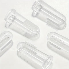10pcs Pet Toothbrushes Soft Silicone Dog Finger Tothbrush Washable