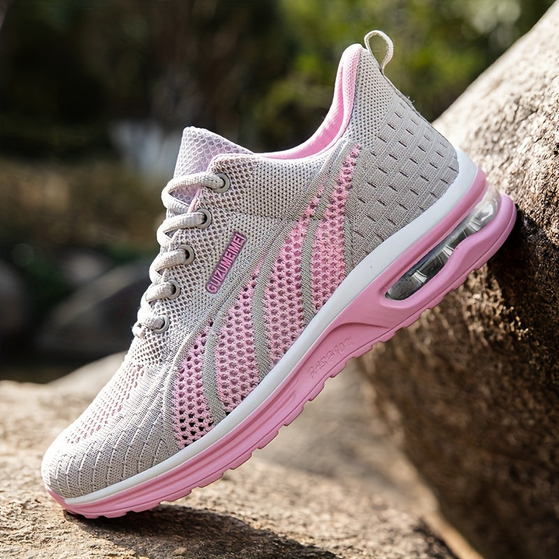 Women's Mesh Breathable Sports Shoes Lightweight Travel Walking Shoes