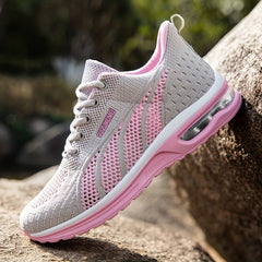 Women's Mesh Breathable Sports Shoes Lightweight Travel Walking Shoes