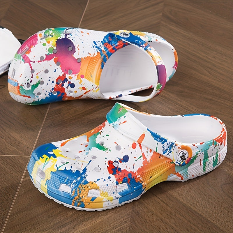 Women's Hollow Out Clogs Lightweight Closed Toe Slip On Shoes