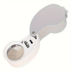 LED UV Illuminated Jeweler Loupe Magnifier BM MG6026