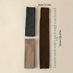 Thick Warm Knee Socks for Autumn/Winter, Over Knee Cover