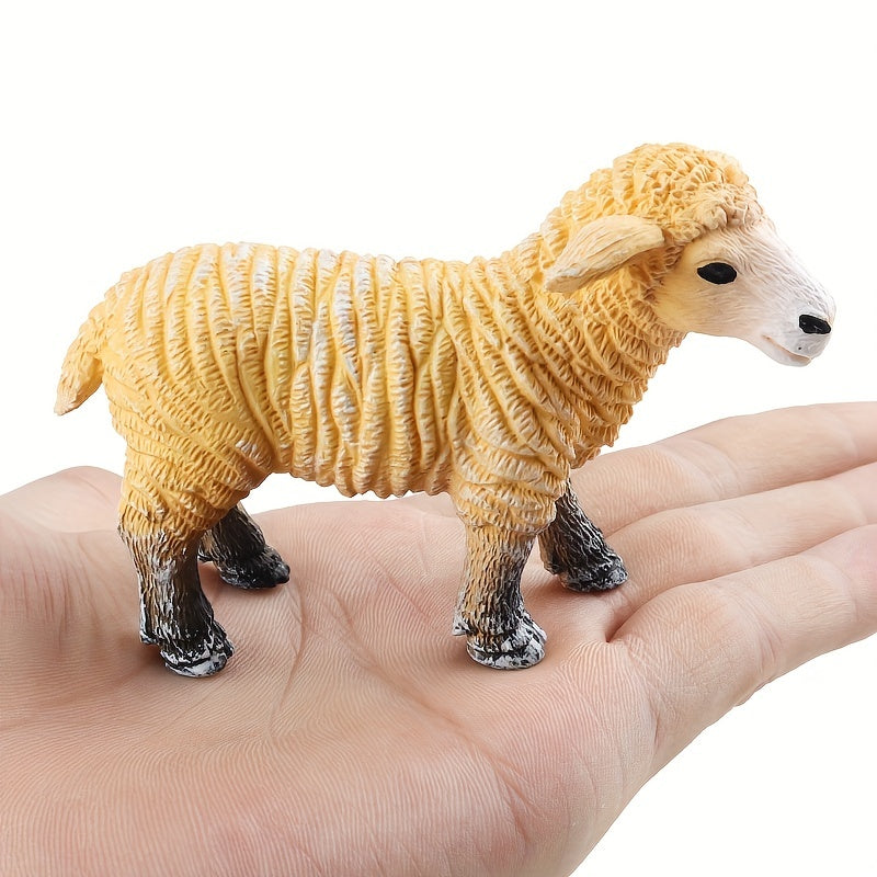 Large Farm Animals Figures Realistic Simulation Jumbo Plastic Farm Figurines