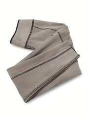High Waist Fleece Liner Yoga Pants Side Pocket Slimming Yoga Leggings