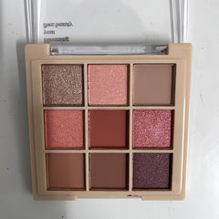 Earth Tone Eyeshadow Palette Glitter Matte Powder Long Lasting Eye Makeup