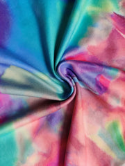 Women's Plus Tie Dye Off Shoulder Jumpsuit