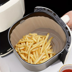 1pc Silicone Air Fryer Liners Reusable Baking Pan & Pot Mat Accessory