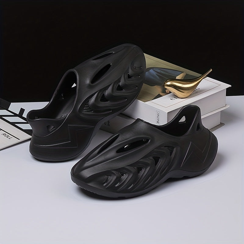 Men's Breathable Foam Runners Cut Out Walking Shoes