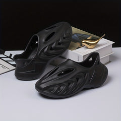 Men's Breathable Foam Runners Cut Out Walking Shoes