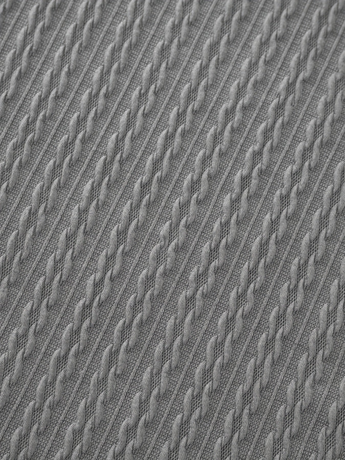 Cable Knit Raglan Sleeve Hoodie