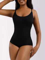 Solid Cami Bodysuit Sexy Sleeveless Slim Summer Bodysuit
