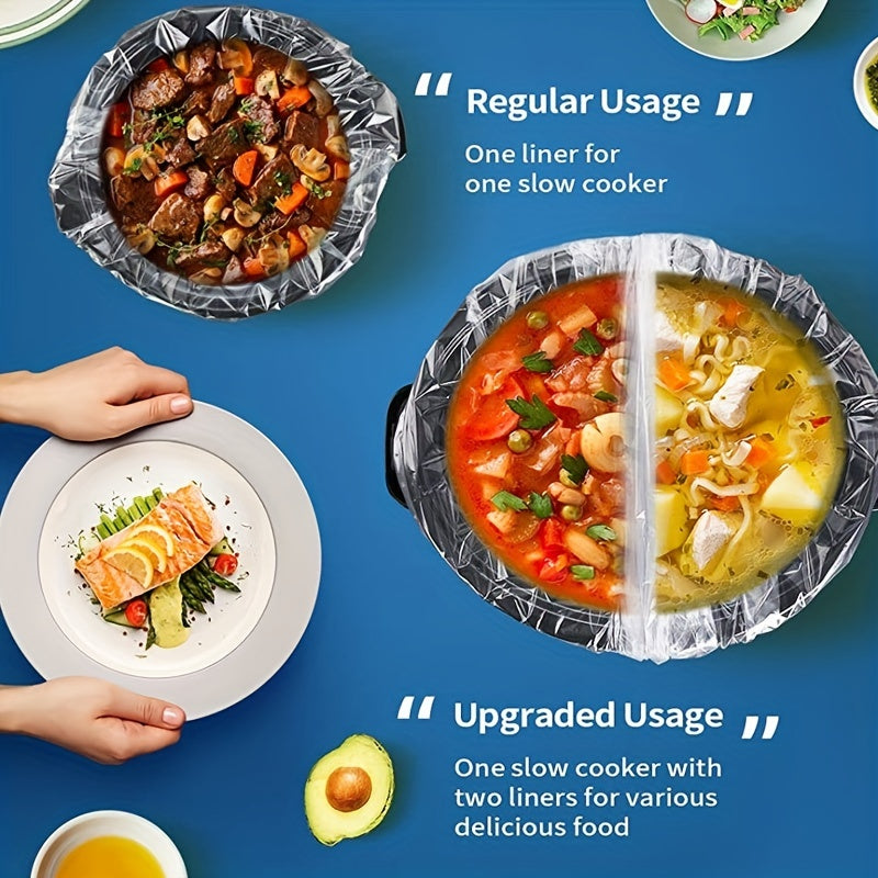 Slow Cooker Liners Kitchen Cooking Bags for 3QT-8QT Pots