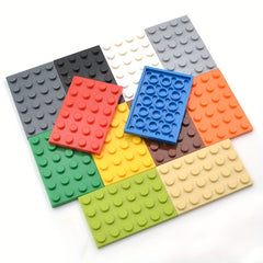 9pcs 4x6 Base Plates Building Blocks Creative DIY Decoration