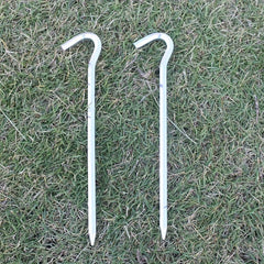 8pcs Aluminum Tent Pegs Hexagonal Ground Nails Camping Accessories