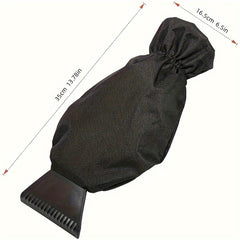 Ice and Snow Scraper Windshield Gloves Waterproof Snow Shovel Warm Gloves