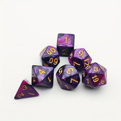 7pcs Party Polygon Dice Set Funny Games For Family Gatherings
