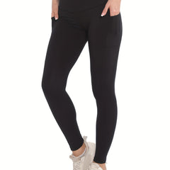 High Stretch Solid Yoga Leggings for Women Running Fitness Workout Activewear