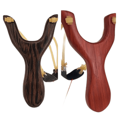 High Precision Wooden Slingshot Toy for Outdoor Play