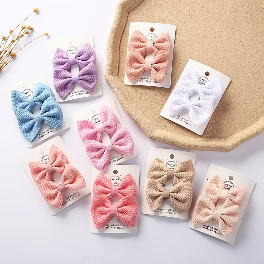 Kids Girls Bow Hair Clips Princess Hair Accessory For Kids