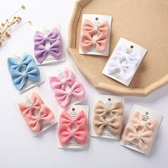 Kids Girls Bow Hair Clips Princess Hair Accessory For Kids