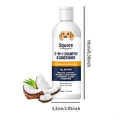 300ML Natural Pet Shampoo Dogs Deodorizing Conditioner Odor Eliminating