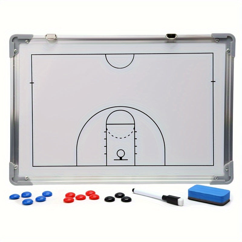 Aluminum Basketball Tactical Board Magnetic Wall mounted Teaching Board