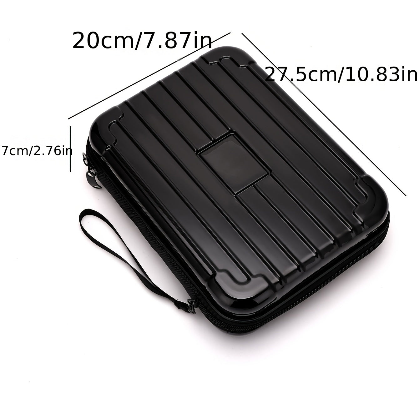 Hard Shell Cosmetic Case Mini Travel Bag For Toiletry Water Resistant