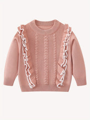 Girls Cardigan Vest Sweater For Kids Toddles