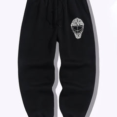 Men's Letter Print Joggers Casual Sweatpants