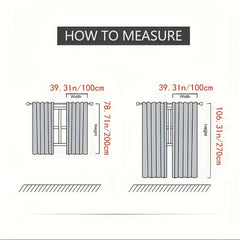Solid Mesh Sheer Curtains for Home Decor