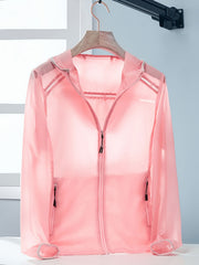Women's Ultralight UV Protection Jacket for Running & Hiking
