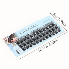 36pc Wispy Cluster Lashes for DIY Extensions 13mm