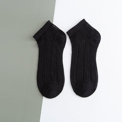 Women's Sweet Lace Boat Socks, Ultra Thin & Breathable