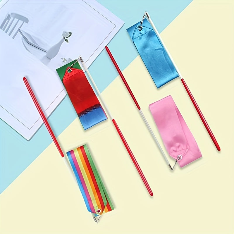Dance Streamer Rhythmic Gymnastics Ribbons for Kids