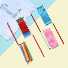 Dance Streamer Rhythmic Gymnastics Ribbons for Kids