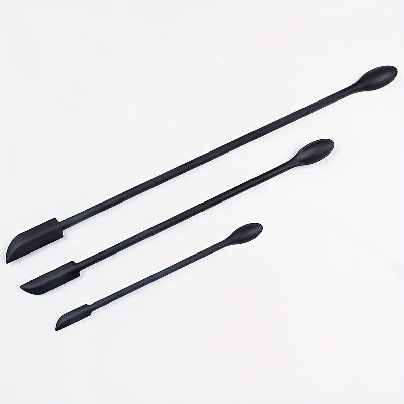3pcs Silicone Cookware Scraper Spatula Set