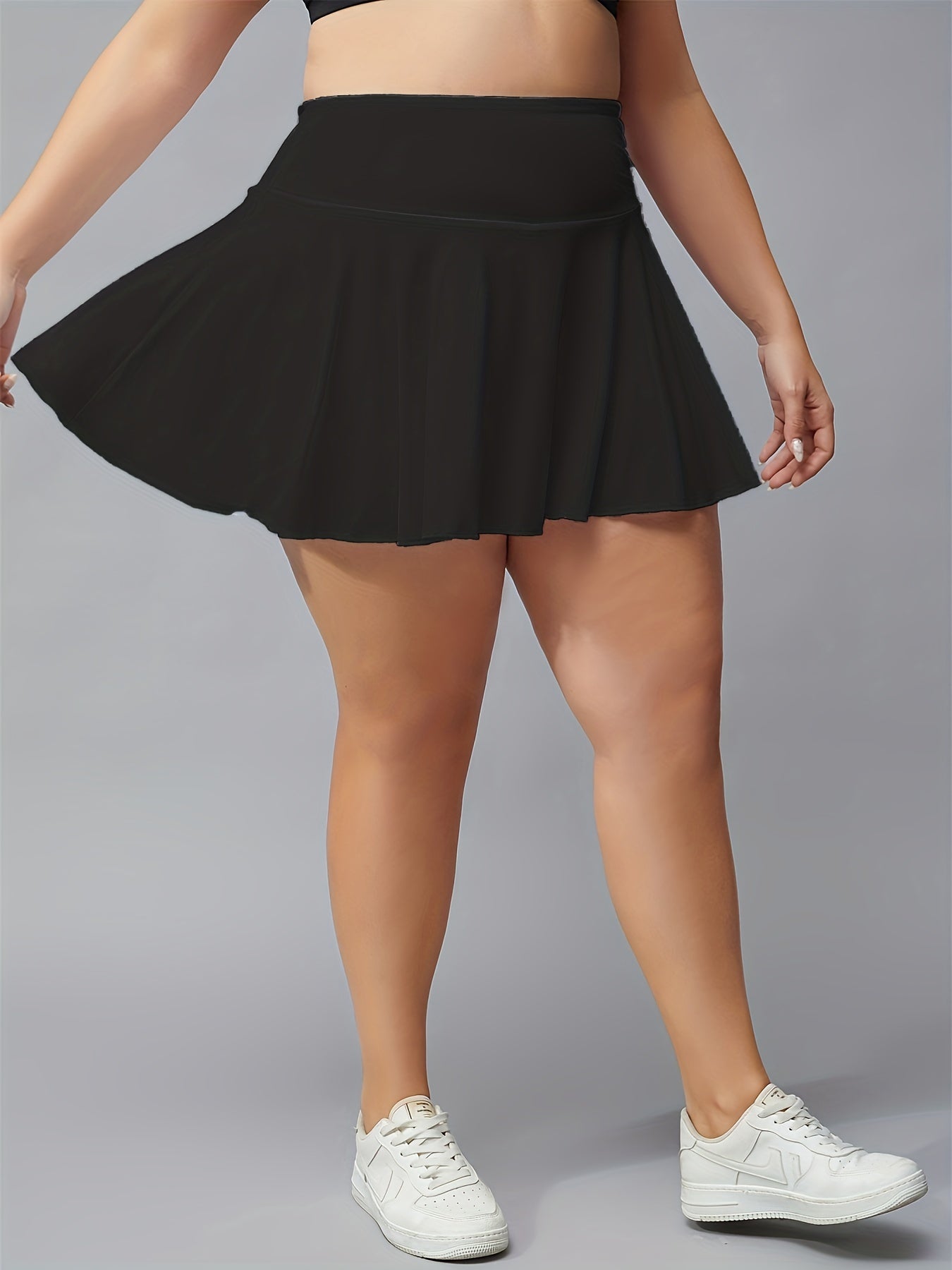 Tennis Pleated Skort Medium Solid Fitness