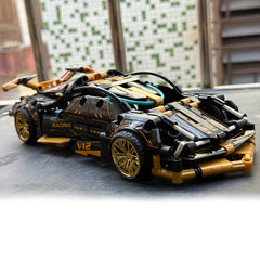 1330pcs Car Model Building Blocks Set ABS Plastic Toy