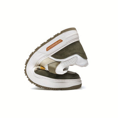 Men's Mesh Skate Shoes Lace Up Comfy Non Slip Sneakers